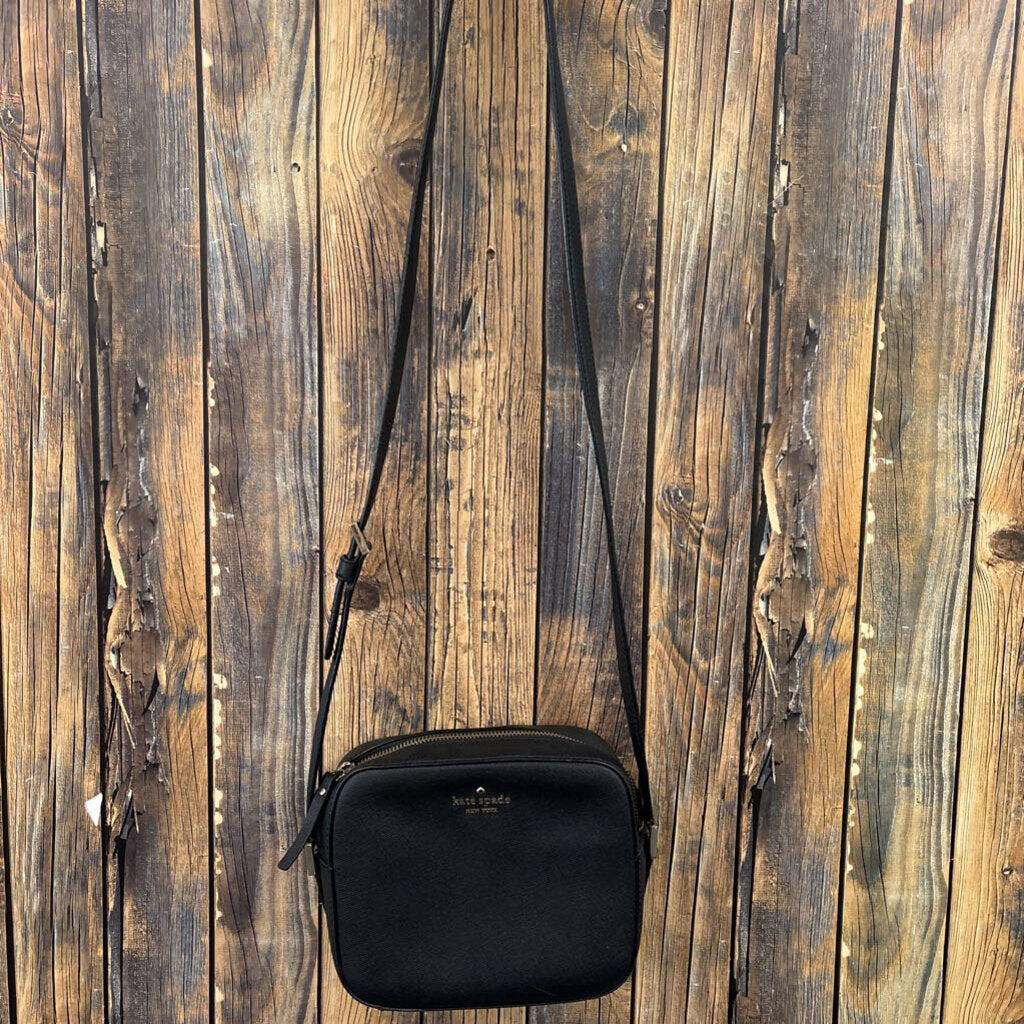 Kate Spade Black Purse, 8x6.5in