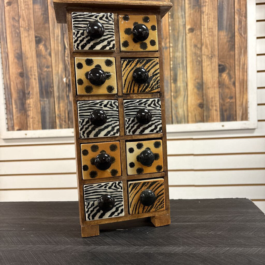 Marble Drawer Decor 14x3x6in, No Shipping