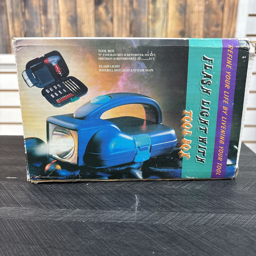 Flash Light w/ Tool Box