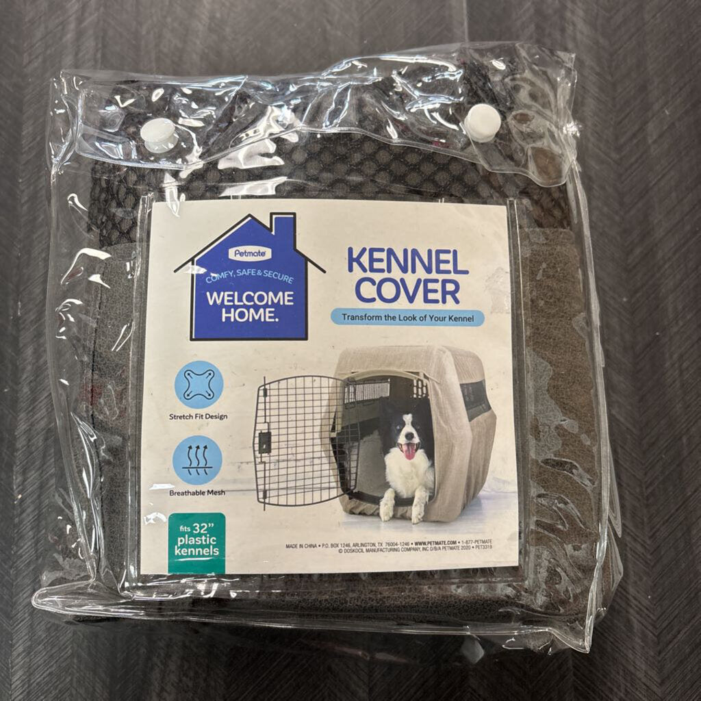 Kennel Cover, fits 32" plastic kennel, New