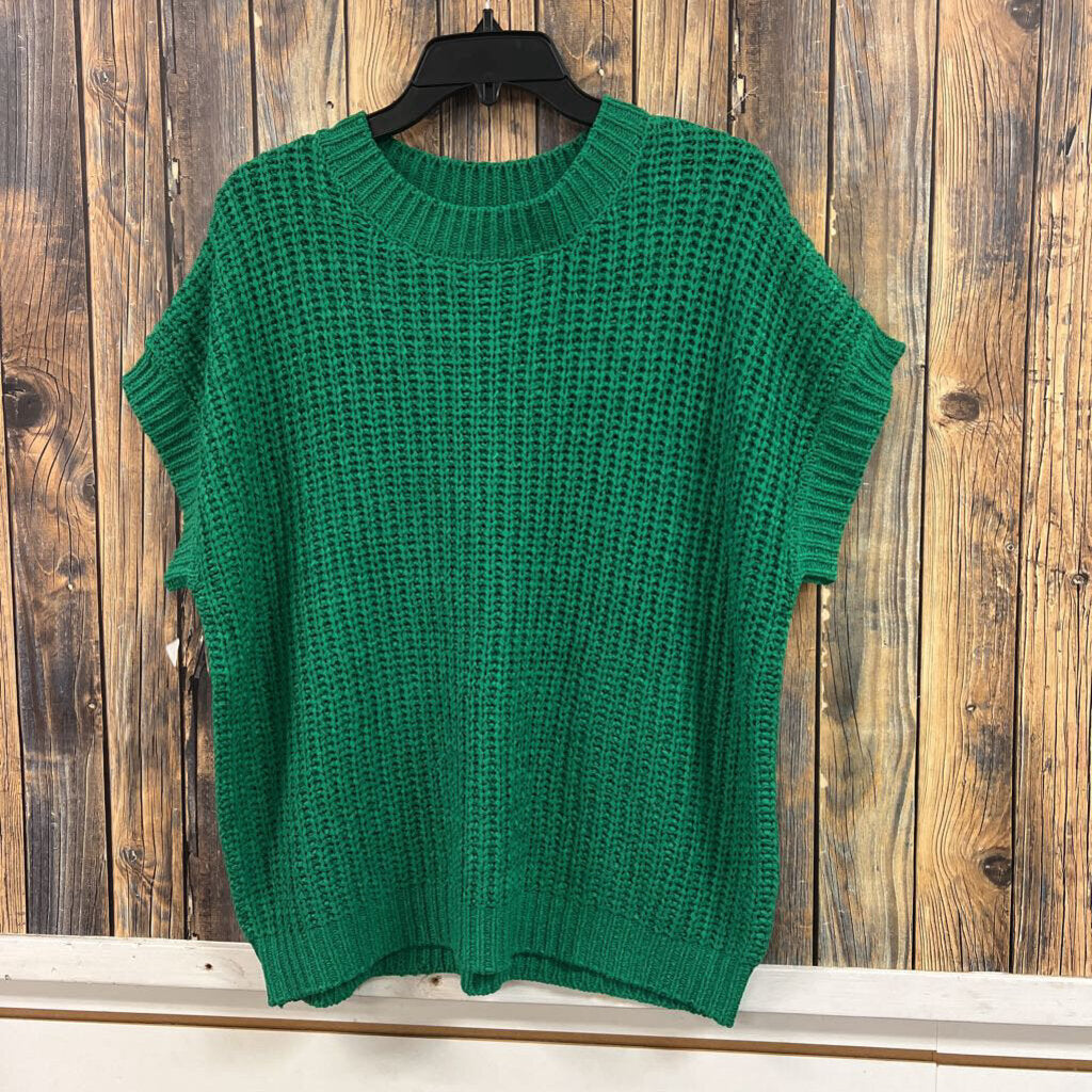 Zenana Green Summer Sweater, Women's S/M