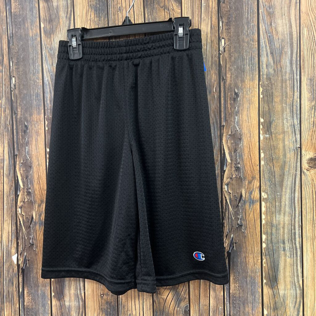 Champion Black Shorts, Boy's M (10)