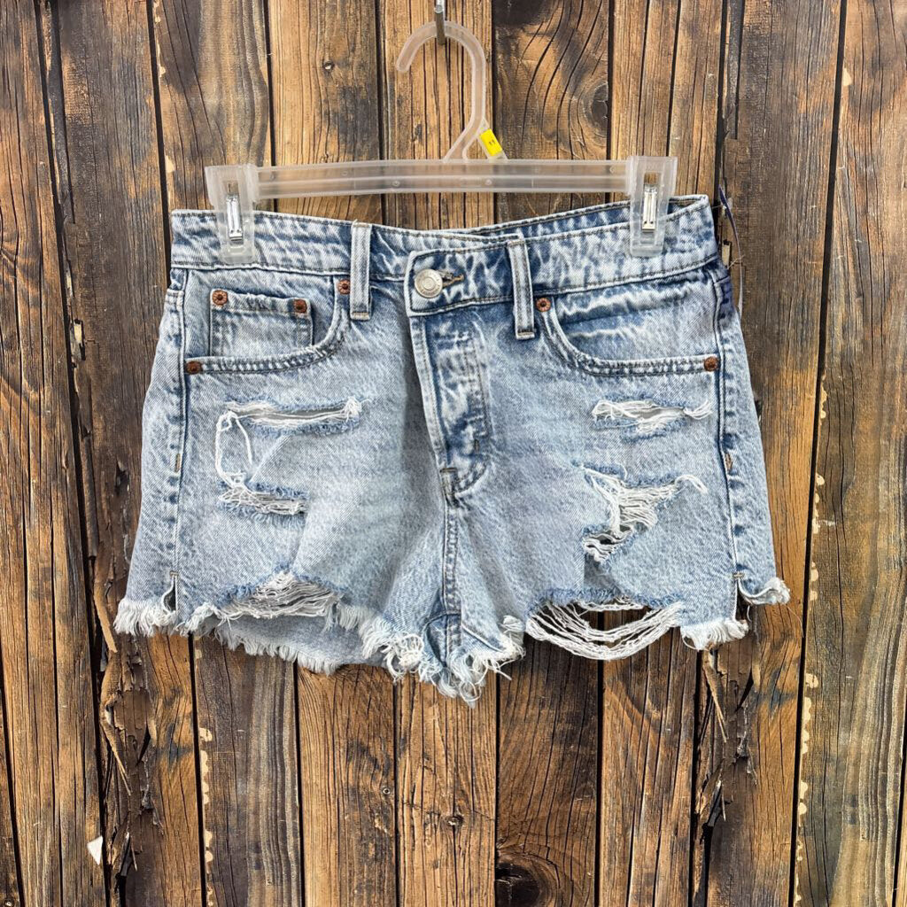 Aeropostale distressed shorts size 0