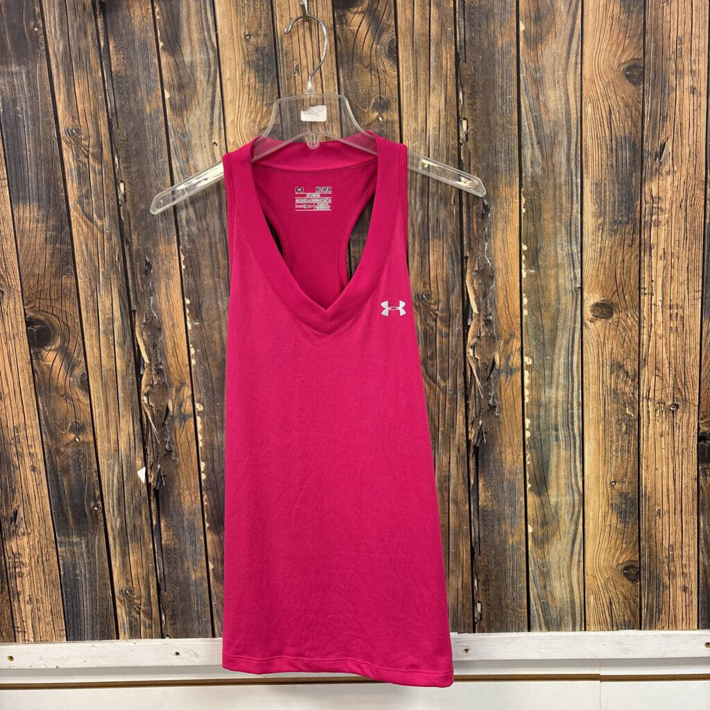NWT Under Armour pink tank top size M