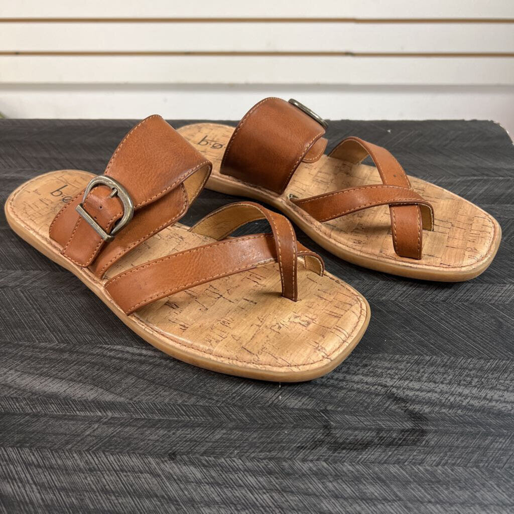 BOC Brown Sandals, Womens 8
