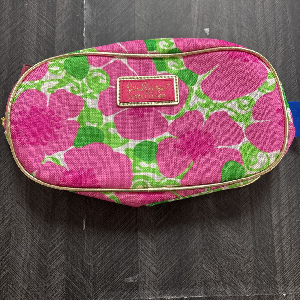 Lilly Pulitzer Pink/Green Pouch - 9x5