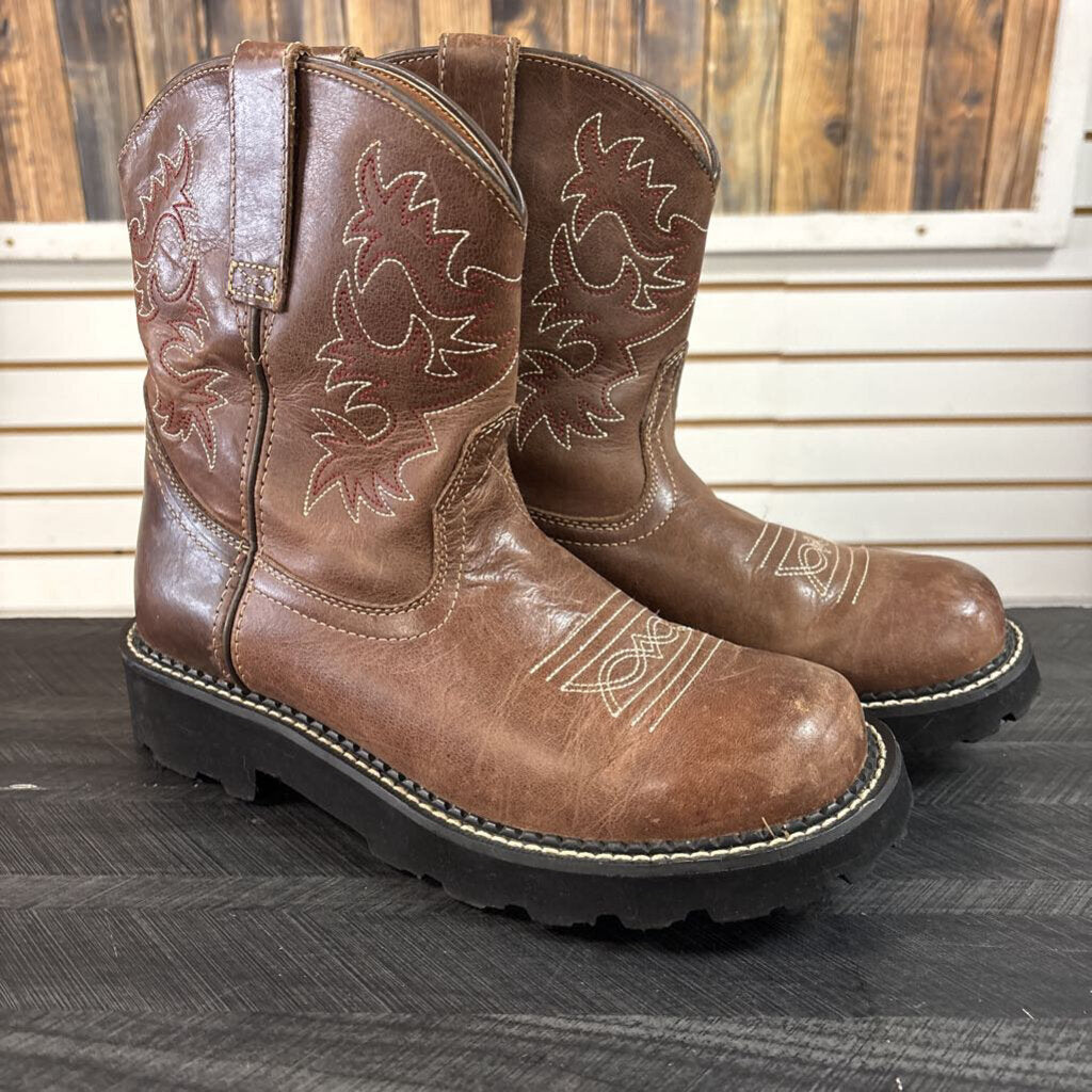 Ariat Brown Boots, Womens 8