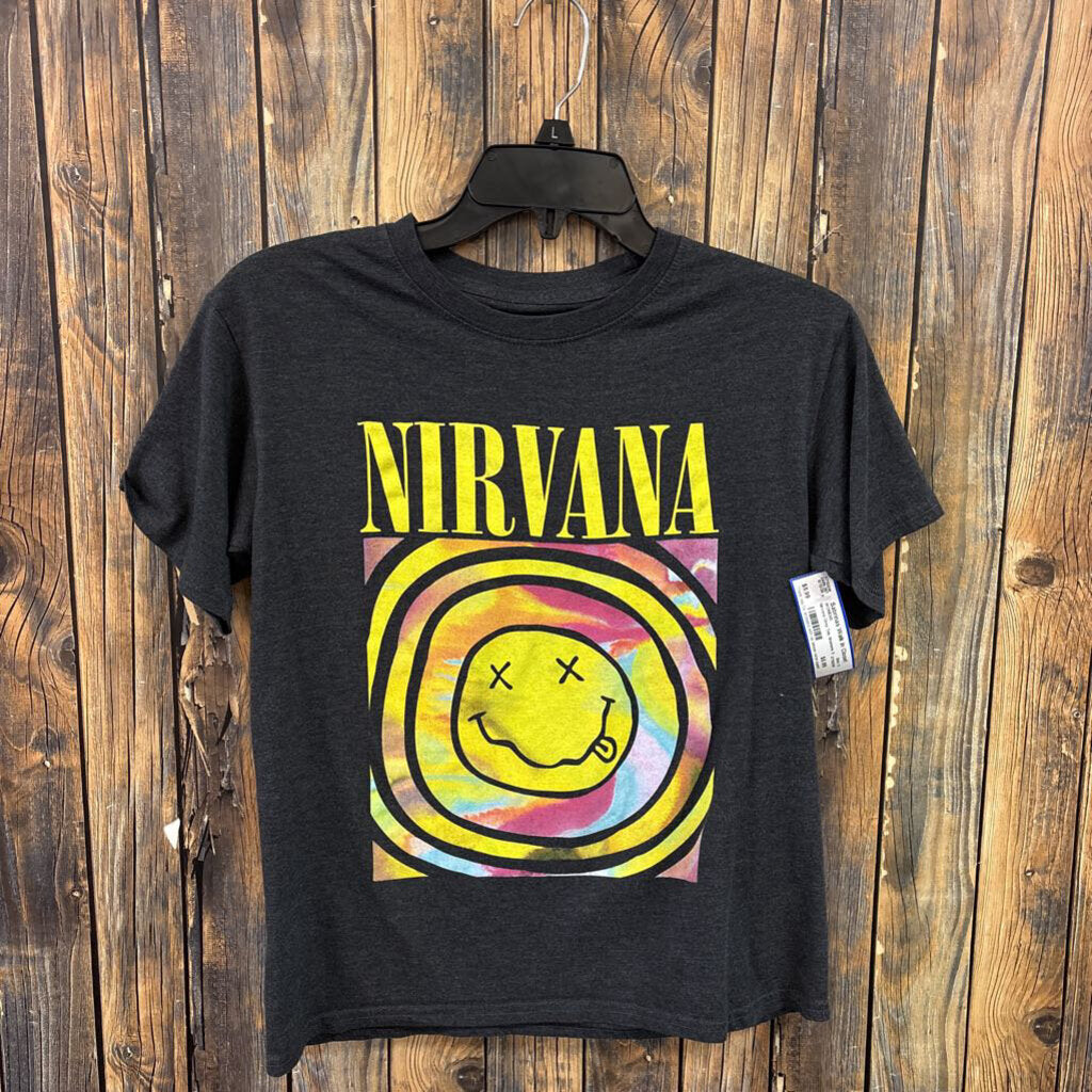 Nirvana Grey Tee, Womens S