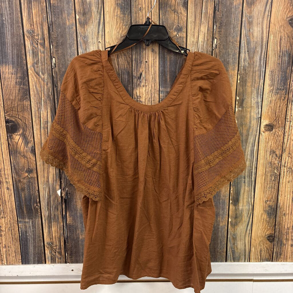 NWT Old Navy Brown Top, Womens XL