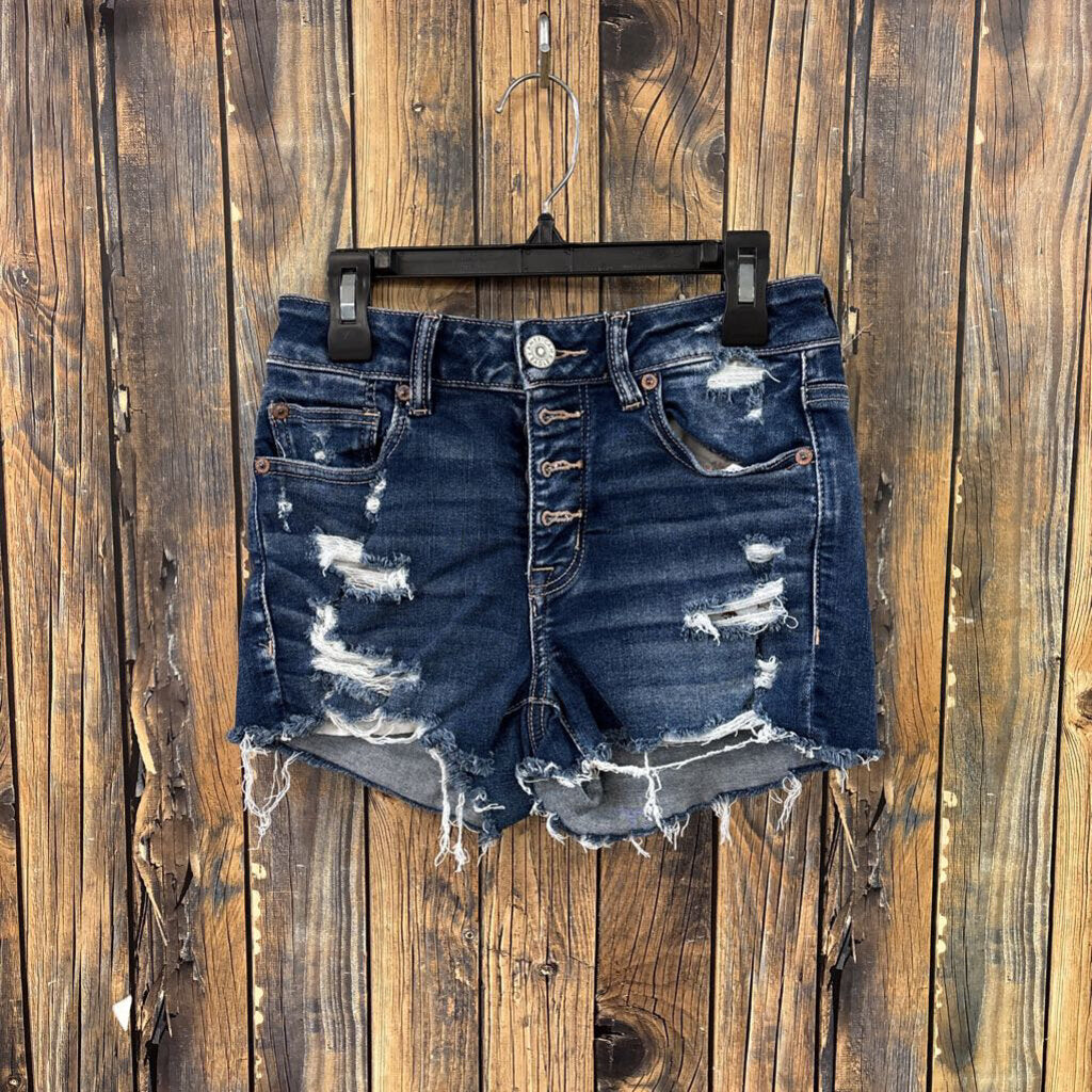American Eagle Distressed Shorts, Womens 4