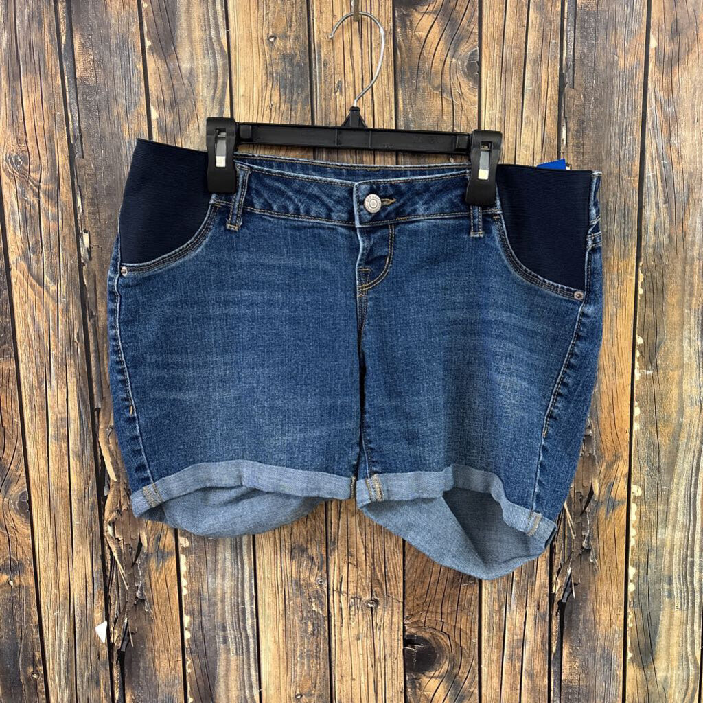 Old Navy Denim Maternity Shorts, Womens 4