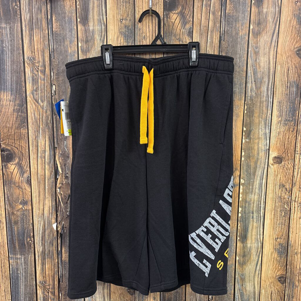 NWT Black/Yellow Everlast Shorts, Mens L