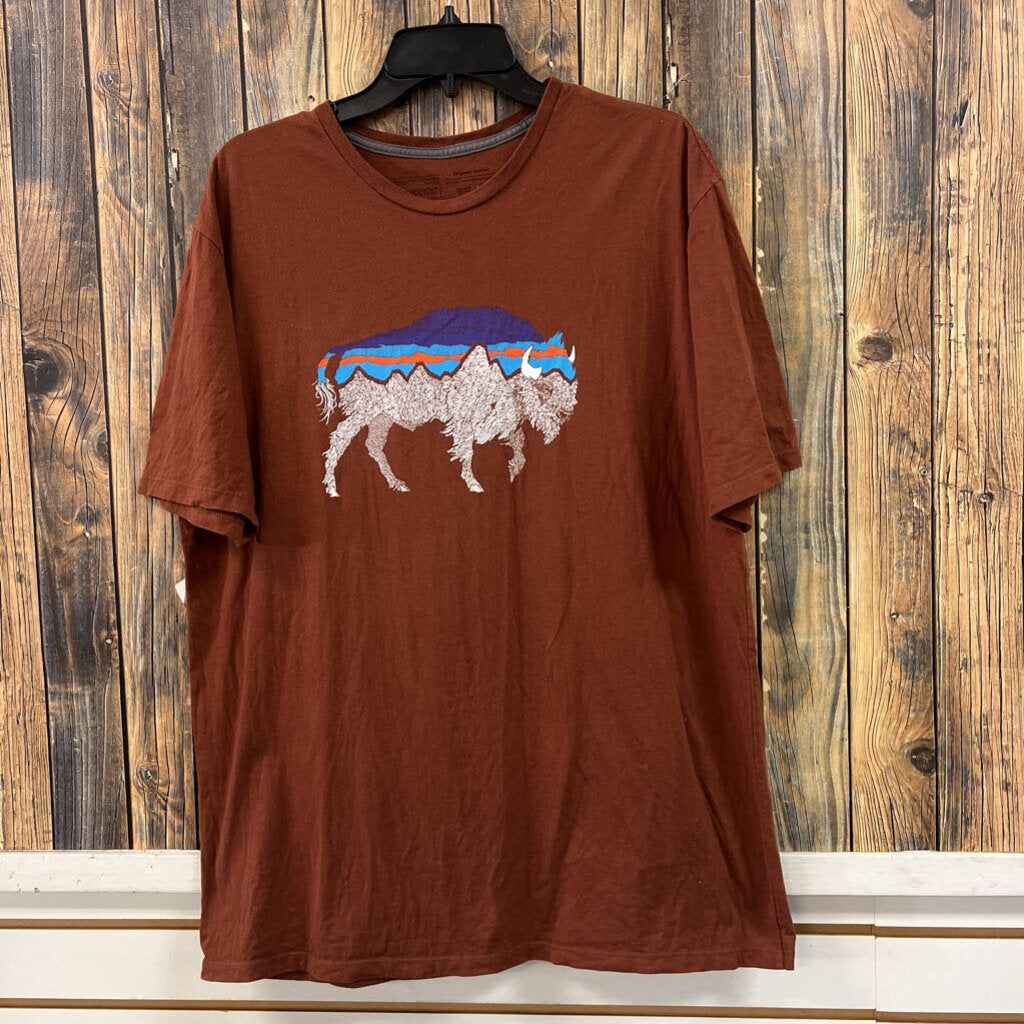 Patagonia Brown Tee, Mens L