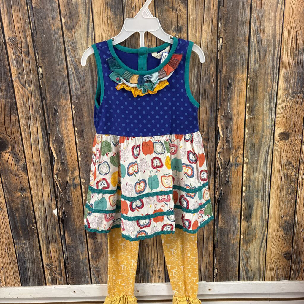 Matilda Jane Apple 2PC Set, Girls 6