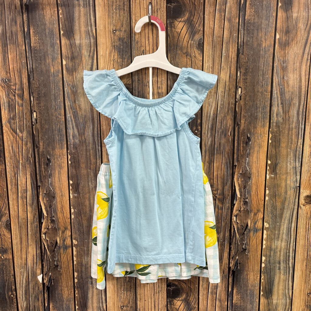 Carters Lemon 2PC Outfit, Girls 5T