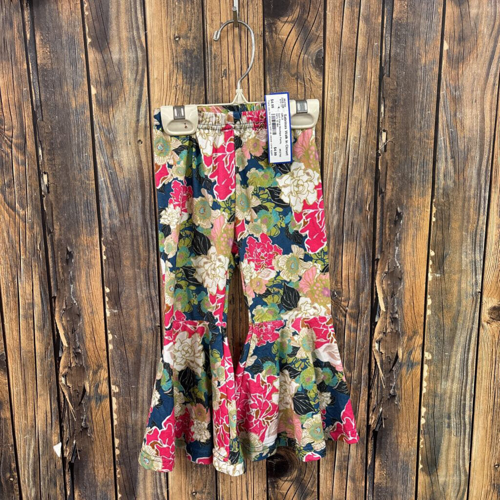 Soft Floral Boutique Pants, Girl's 12-18m