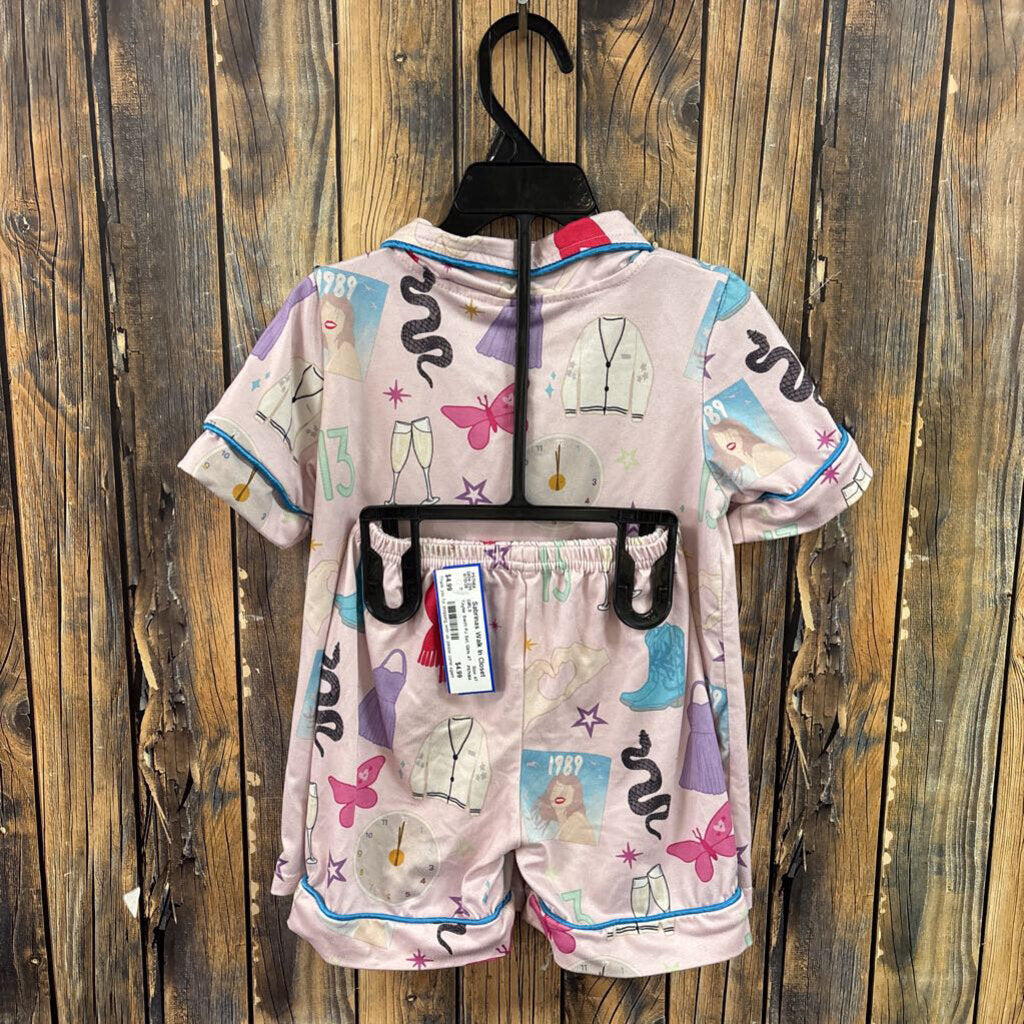 Taylor Swift PJ Set, Girls 4T