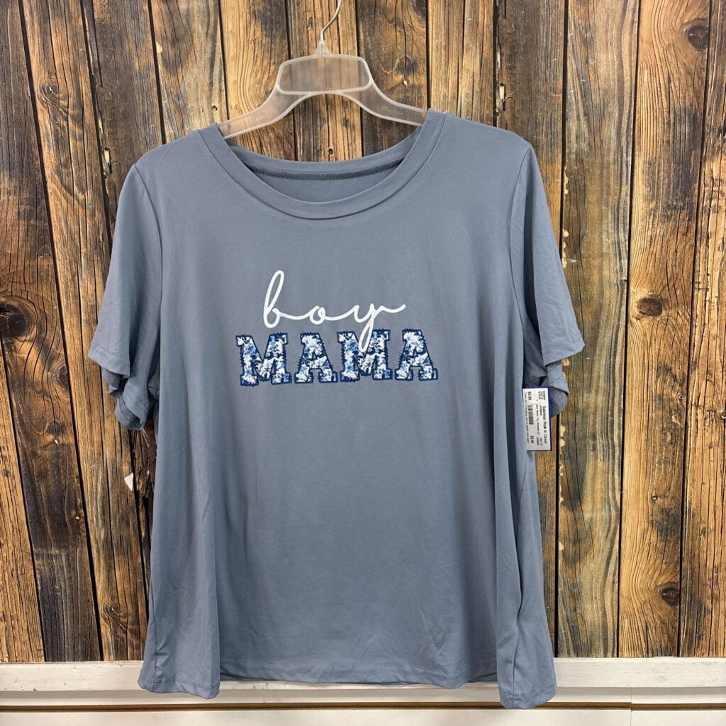 Boy Mama Tee, Womens 2X