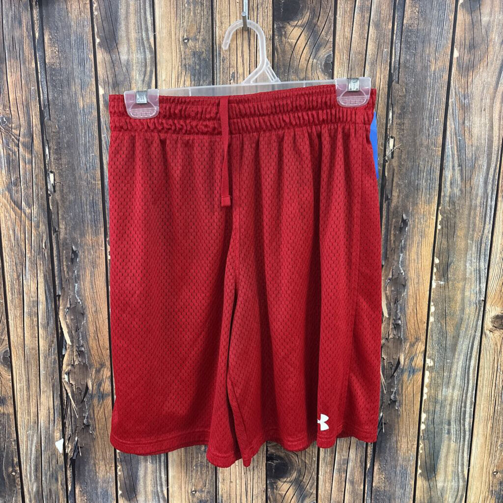 Under Armour Red Shorts, Boy's YLG