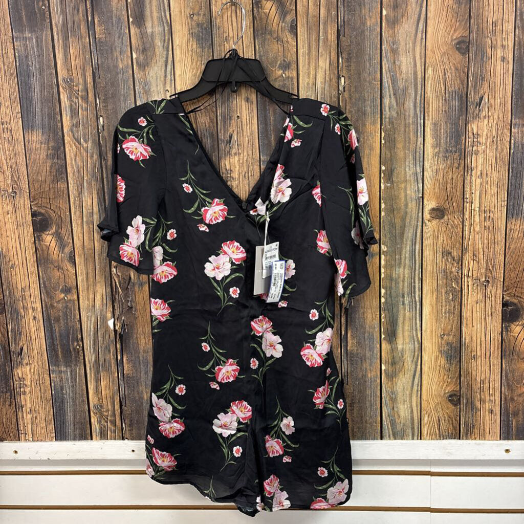 Nordstorm Silky Floral Romper, NWT Women's XS