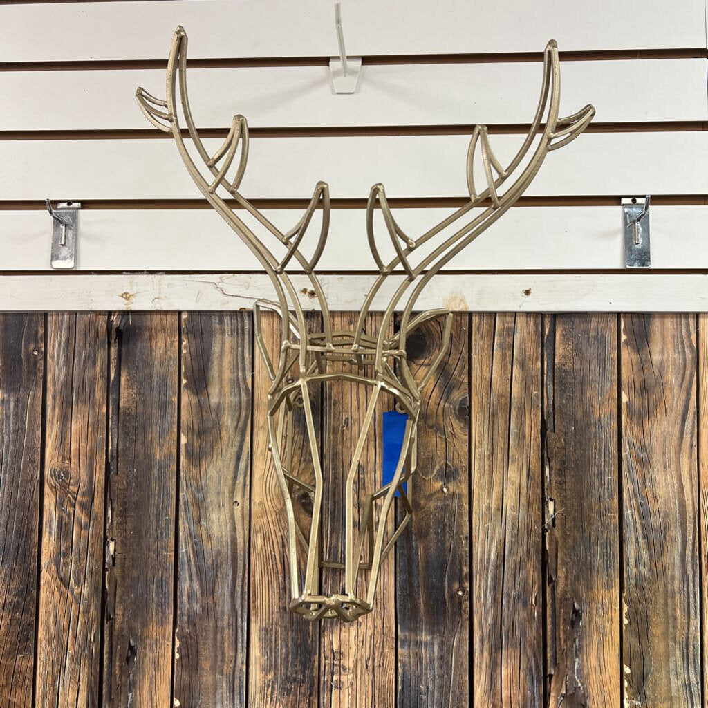 Metal Deer Wall Hanging - NO SHIP - 20x15