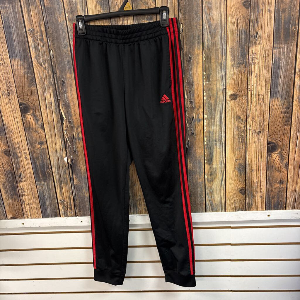 Adidas Red and Black Sweatpants, Boy's XL 18-20