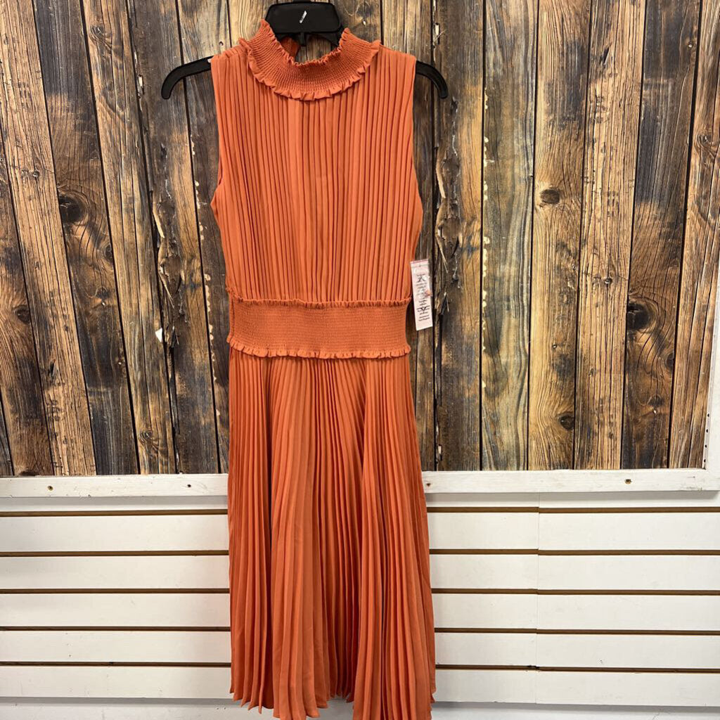 NWT Nanette Lepore Peach Dress, Womens 4