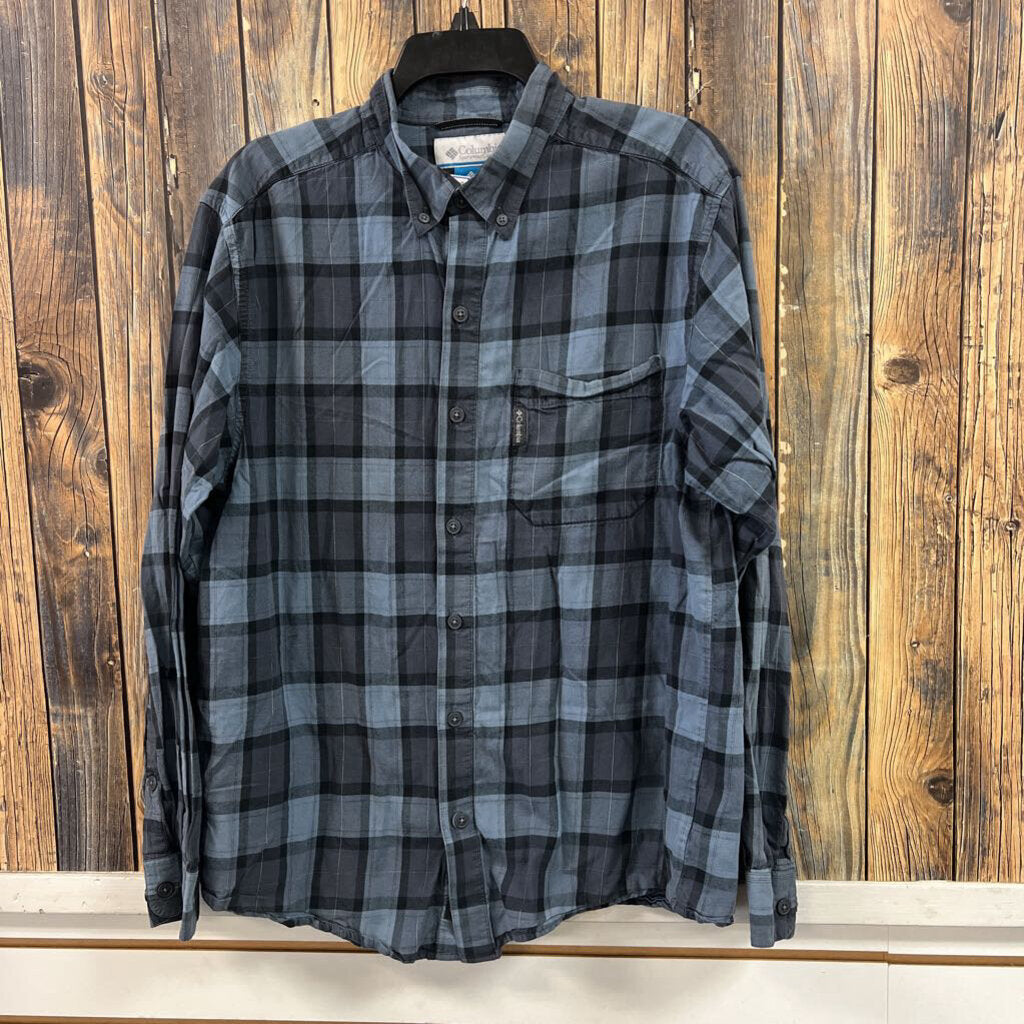 Columbia Button Up, Mens M