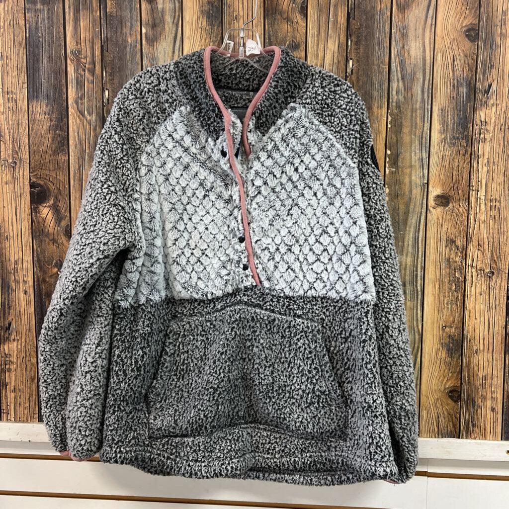 Simply Southern Fuzzy Pullover, Womens XXL