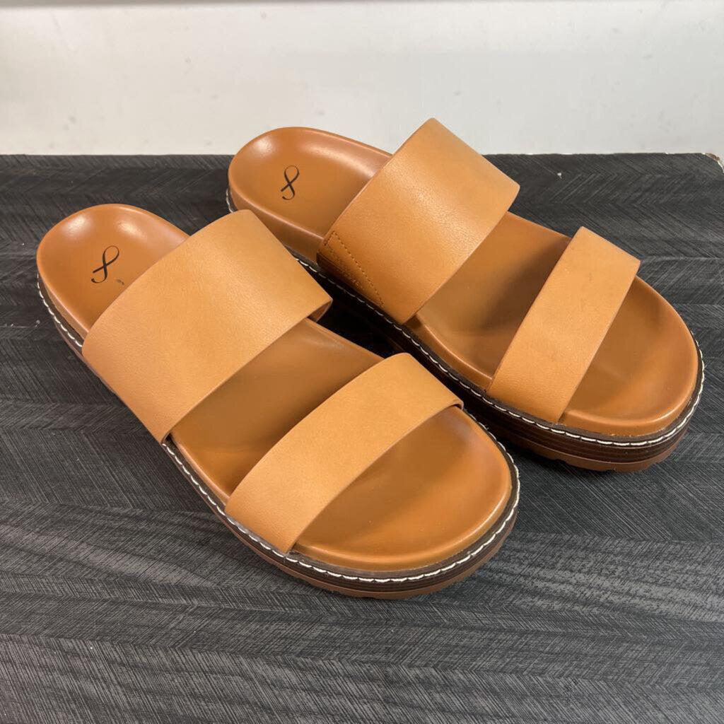 Brown Sandals, Womens 10