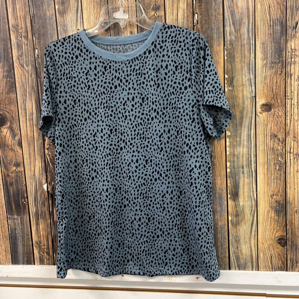 Buttery Soft Animal Print Top, Womens L