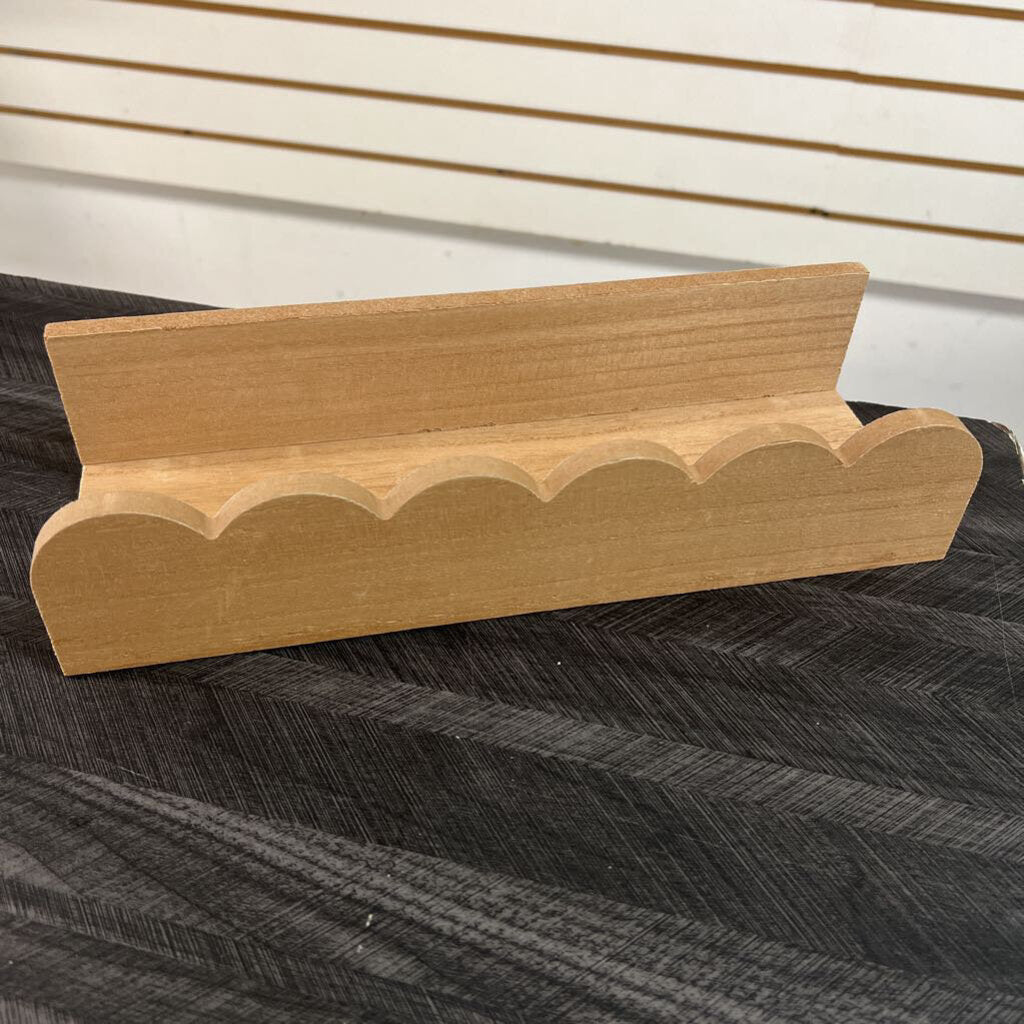 Wooden Wall Shelf - NO SHIP - 14x4x3