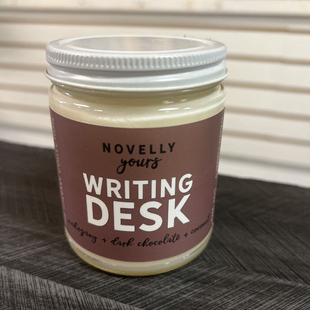 Writing Desk Candle, New - NO SHIP