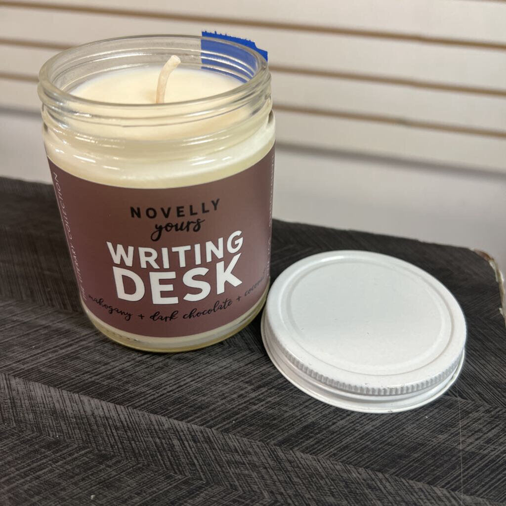Writing Desk Candle, New - NO SHIP