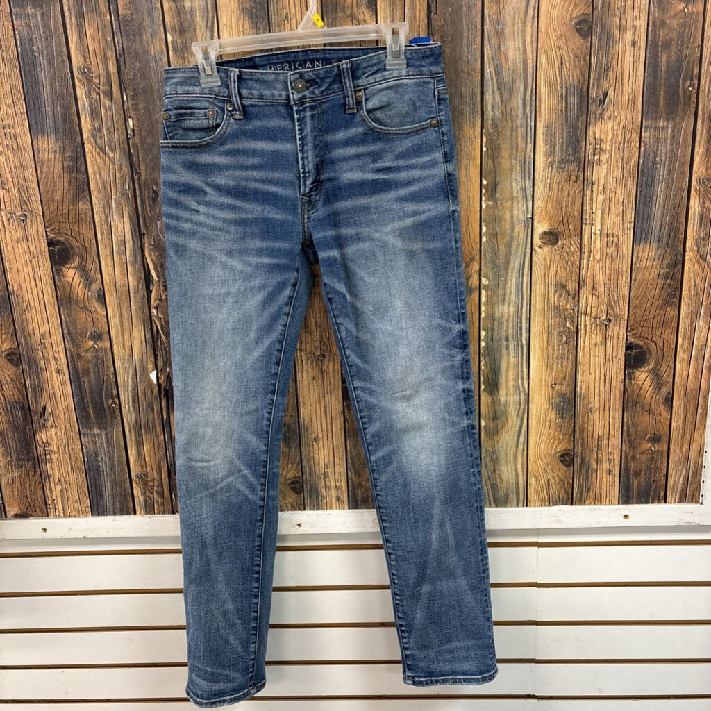 American Eagle Slim Straight Jeans, Mens 30x32