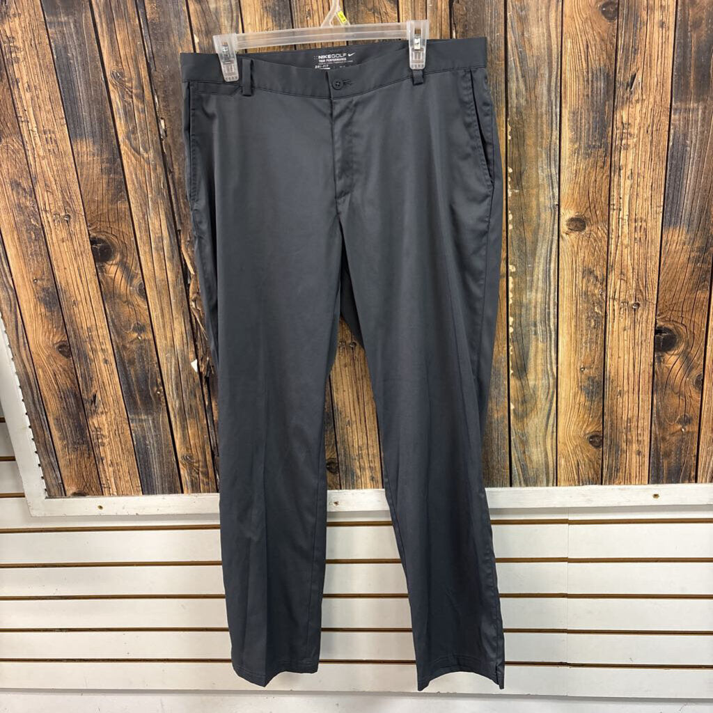 Nike Golf Grey Perfomance Pants, Mens 33x32