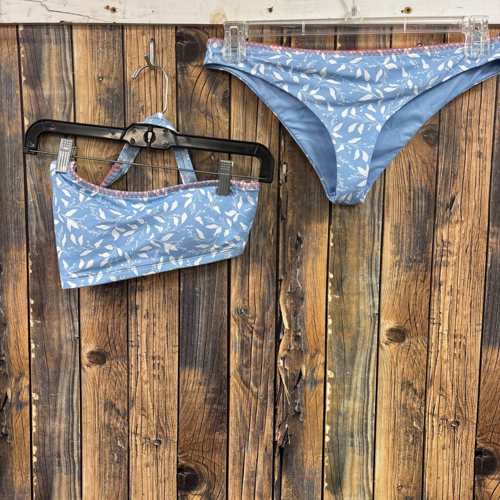 Body Glove Blue Swimsuit, Womens S Top, Womens L Bottom