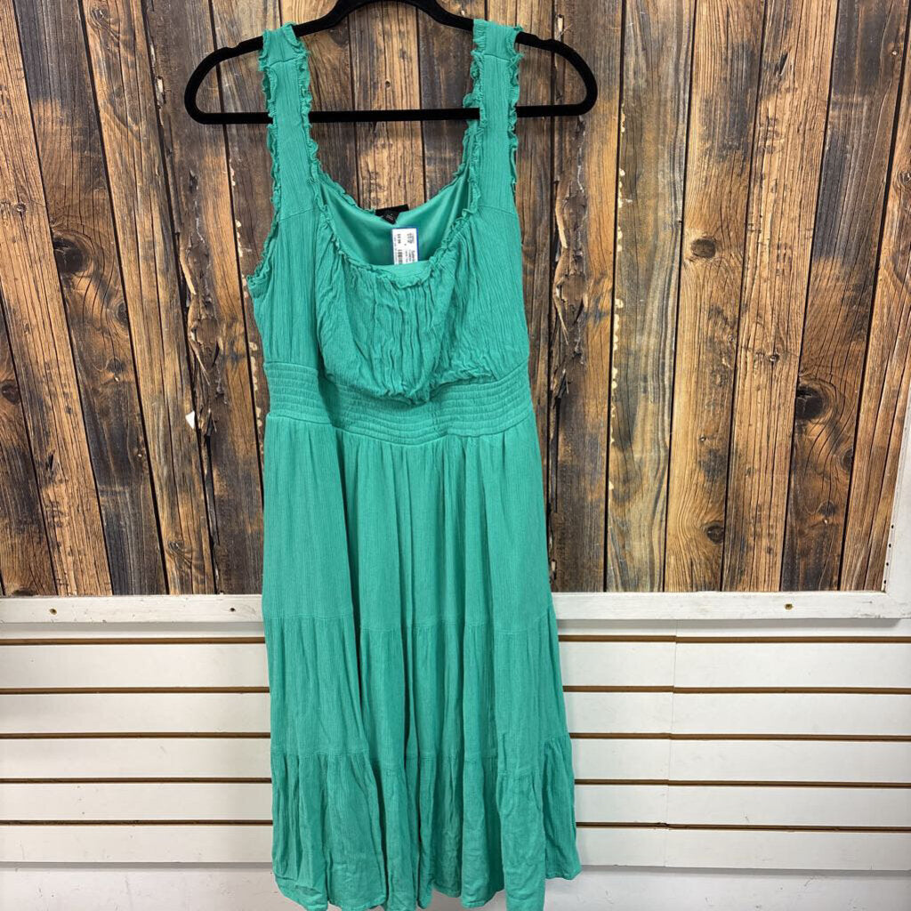 Torrid Teal Dress, Womens 1