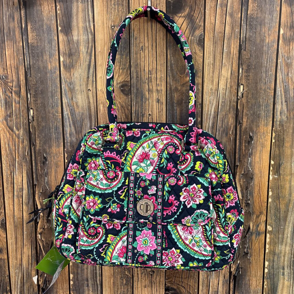 NWT Vera Bradley Navy Purse - 15x10