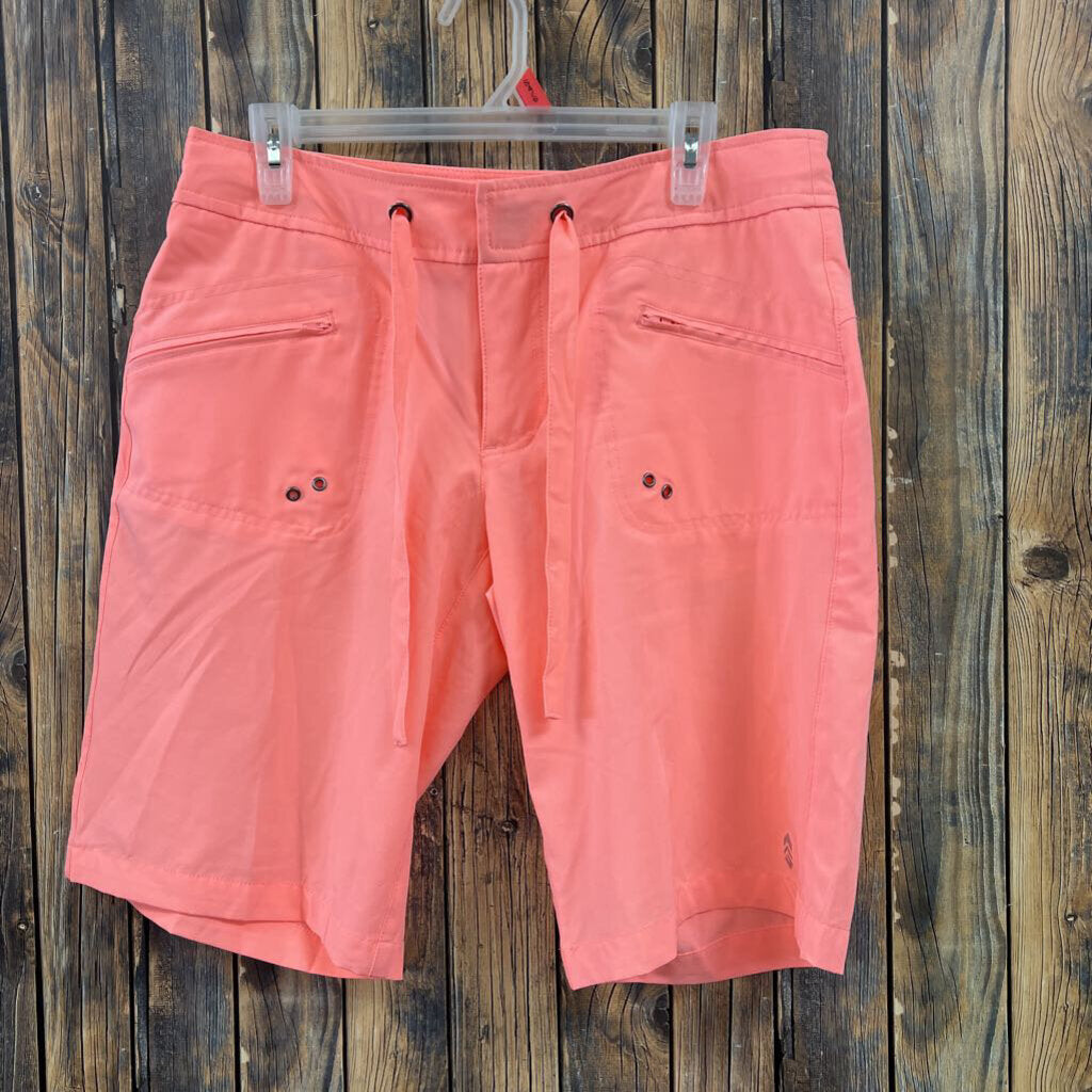 Free Country Neon Soft Bermuda Shorts, Womens M 8/10