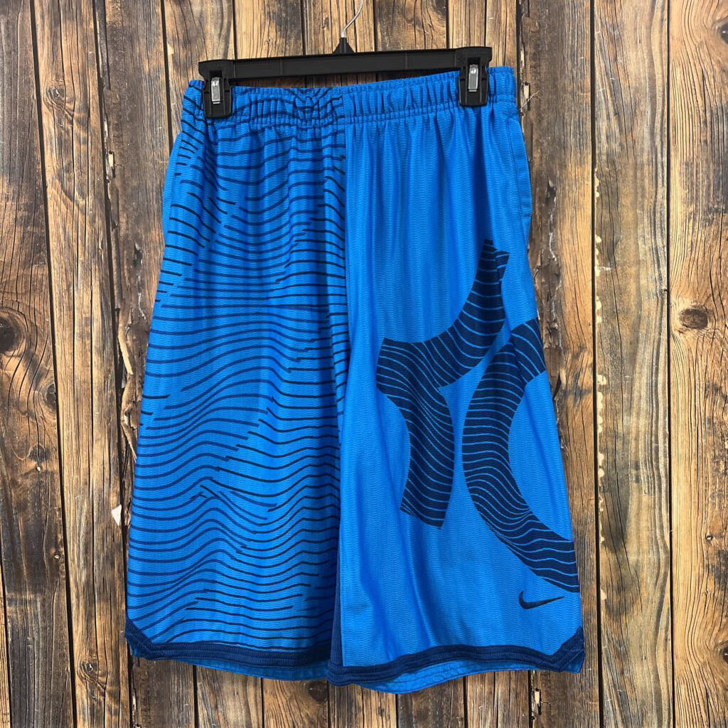 Nike Dri-Fit Blue Basketball Shorts, Mens XL