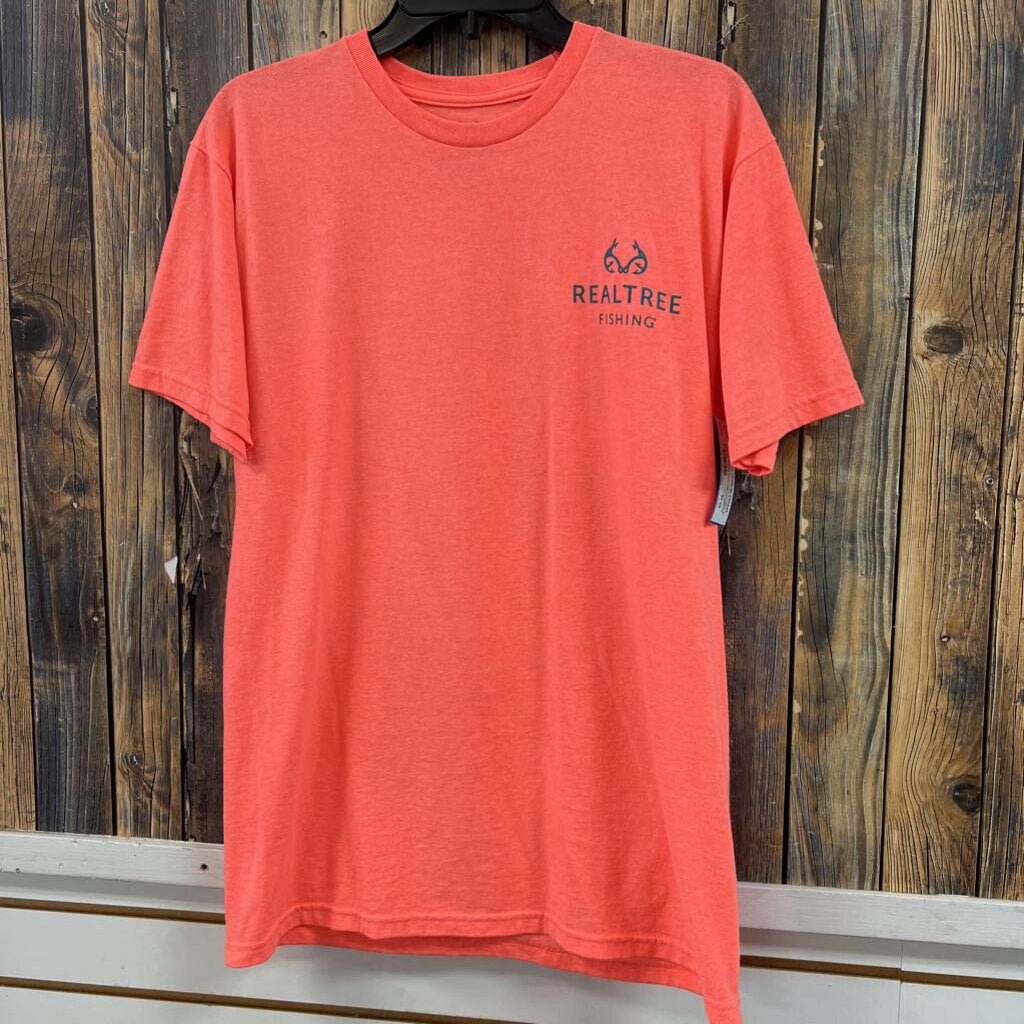 Realtree Fishing Neon Tee, Mens M