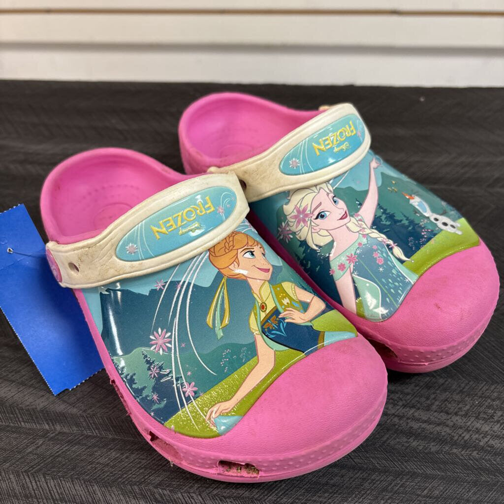 Frozen Crocs, Girls 12/13