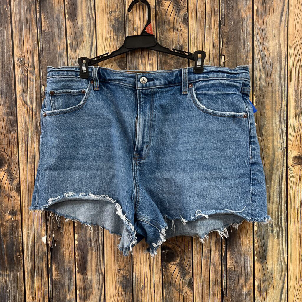 Abercrombie & Fitch 90's High Rise Cutoff Shorts, Womens 18
