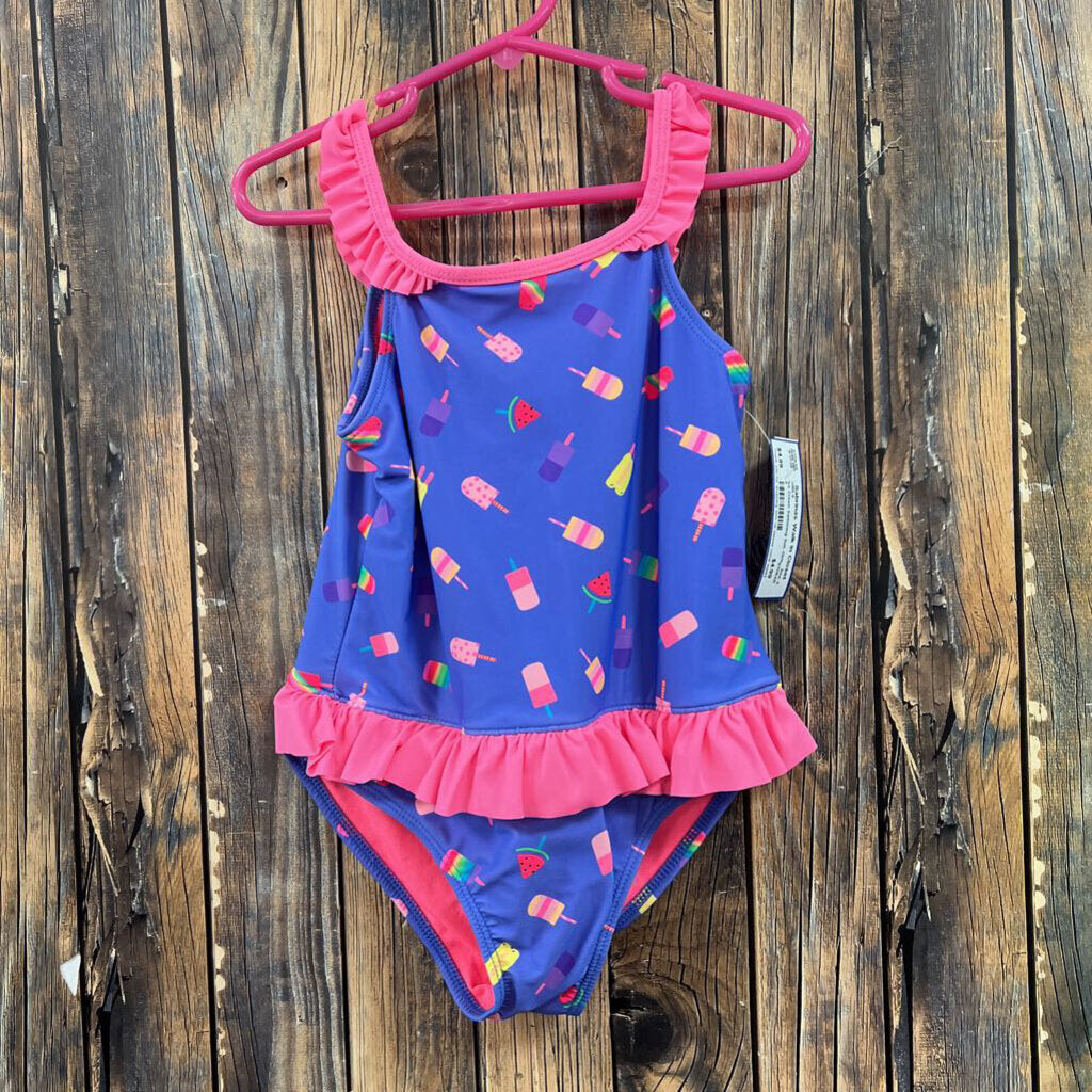 Ice Cream Swimming Suit, Girls 5
