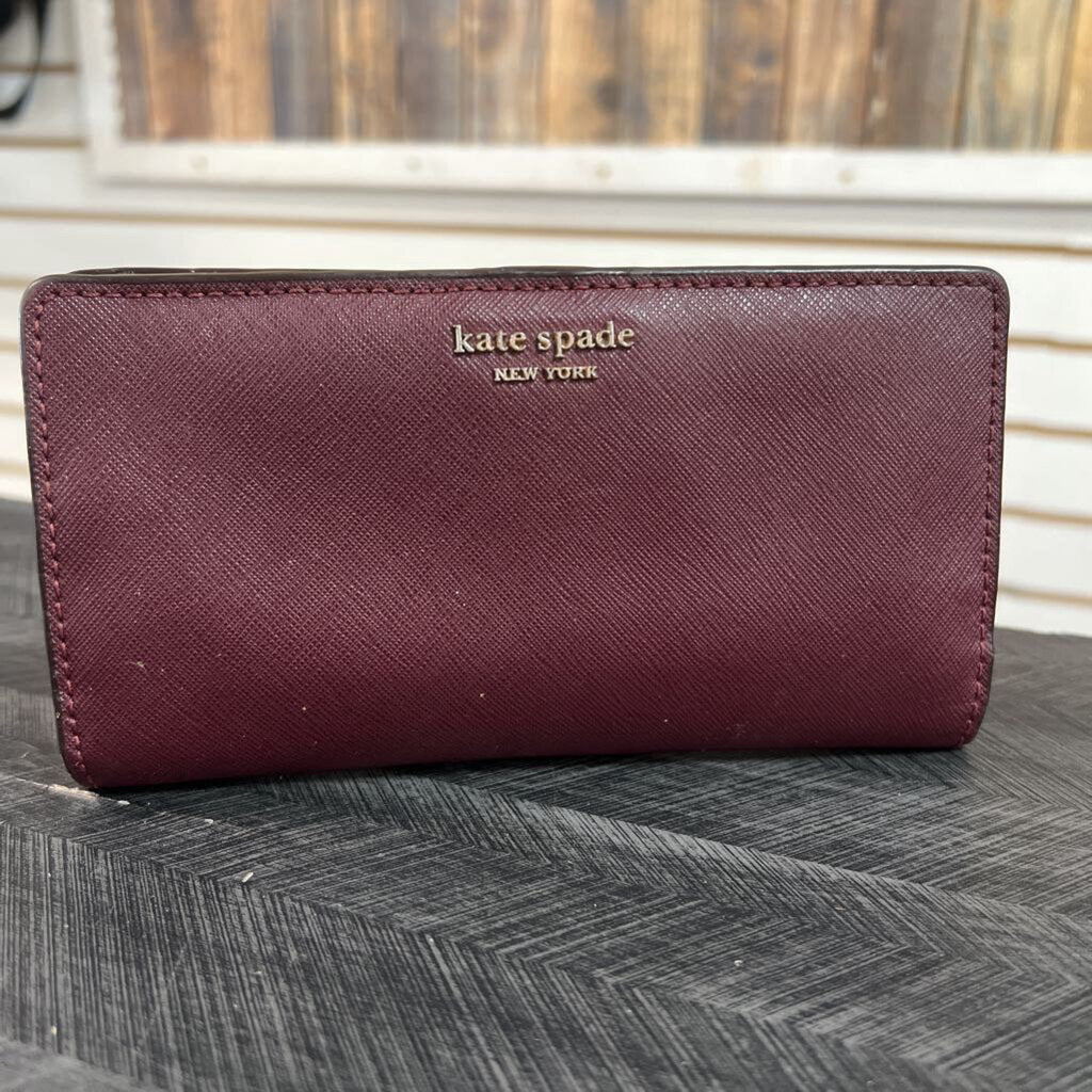 Kate Spade Burgandy Wallet