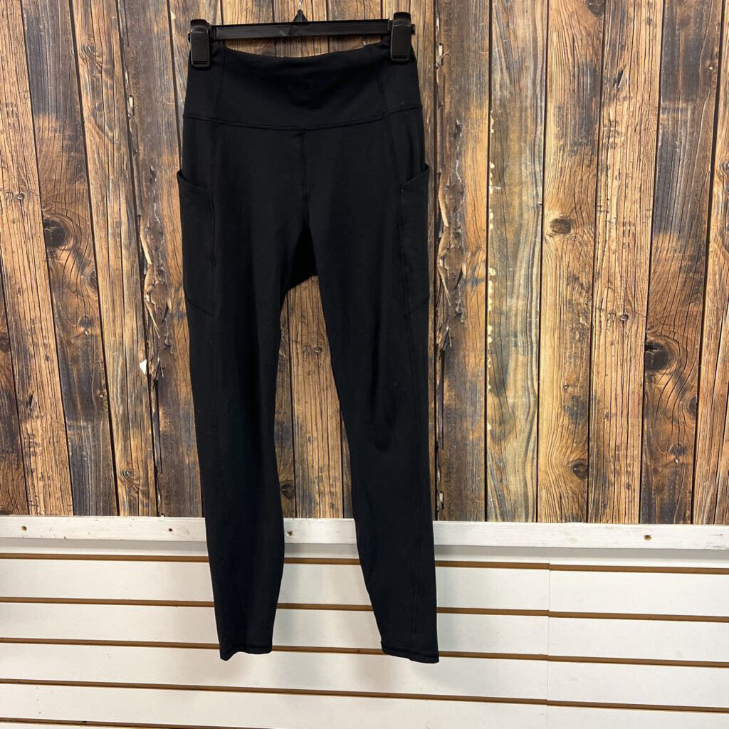 Fabletics Black Leggings, Womens Medium