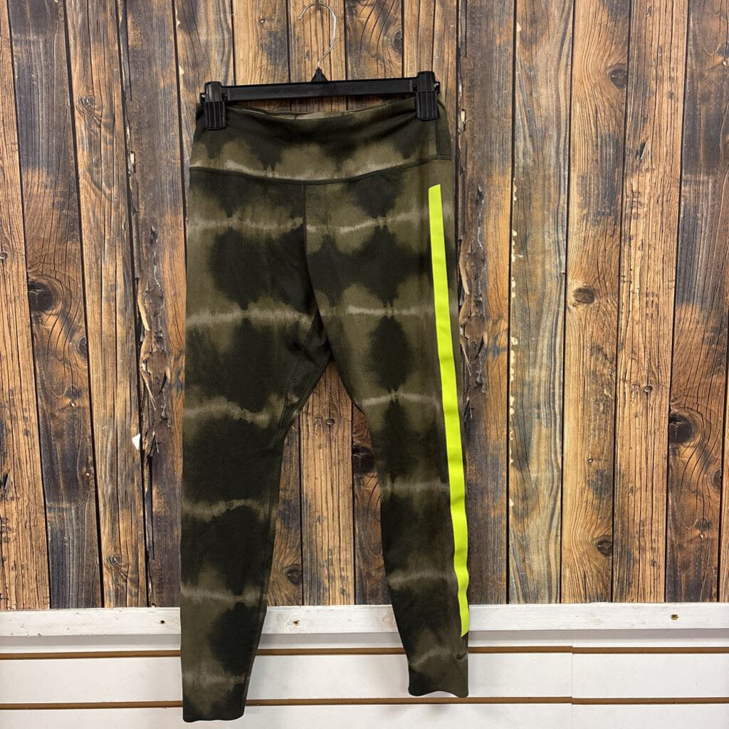 Nike Dri-Fit Green Tie-Dye Leggings, Womens M