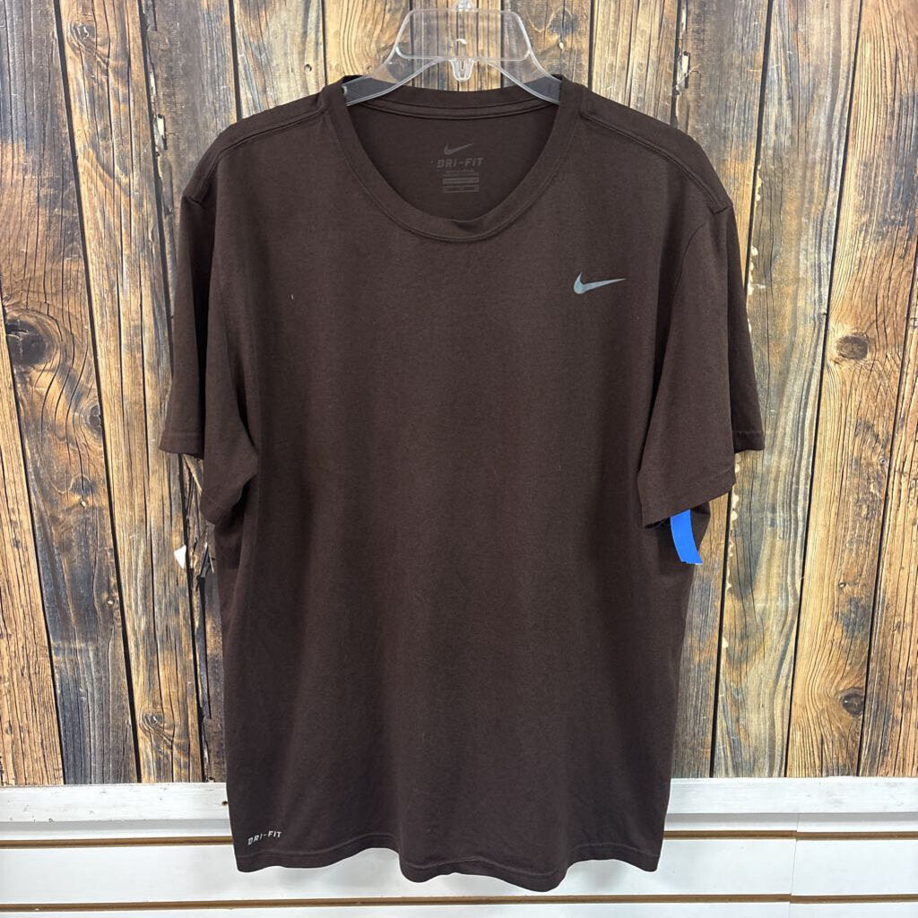 Nike Dri-Fit Brown Top, Mens XL