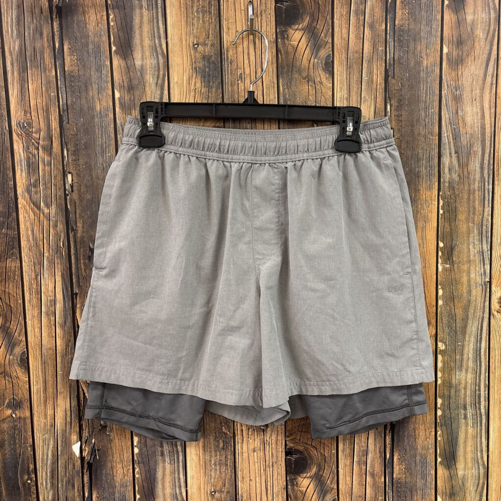DSG Grey Running Shorts, Mens S